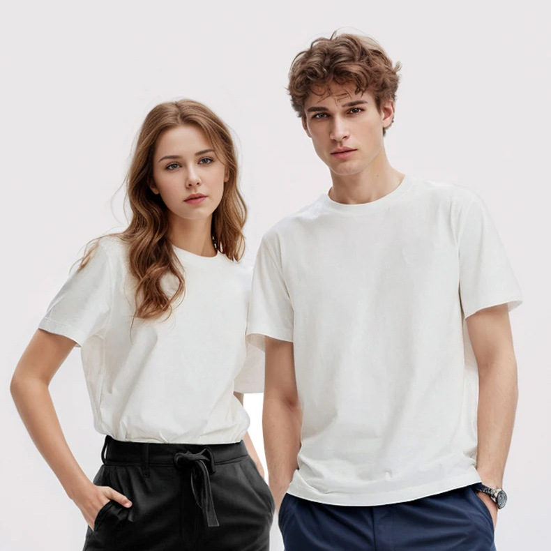 Men’s Pure Cotton T-Shirt – Casual Round Neck Style for Daily Wear